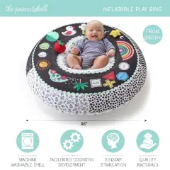 The Peanutshell Montessori Play Ring for Babies, Activity Center for Baby & Sensory Center for Sitting Up