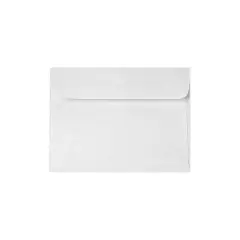 LUX 5 1/2 x 8 1/2 Booklet Envelopes 50/Pack 24lb. Bright White (49420-50)