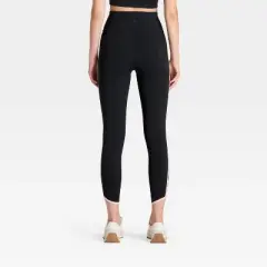 Women's High-Rise Contrast Piped 7/8 Leggings - JoyLab&trade;