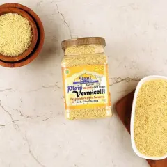 Plain Vermicelli (Wheat Noodles) - 28oz (1.75lbs) 800g PET Jar - Rani Brand Authentic Indian Products