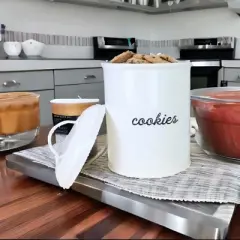Auldhome Design-Enamelware Cookie Jar Large
