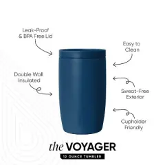 Simple Modern 12oz Voyager Signature Slumberland Travel Mug