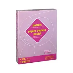 MyOfficeInnovations Pastel Colored Copy Paper 8 1/2" x 11" Lilac 500/Ream (14782) 678826