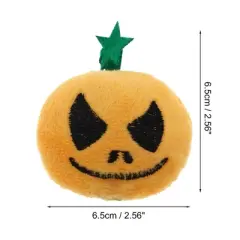 Unique Bargains Smirking Pumpkin Cat Teaser Toys Orange 1 Pc