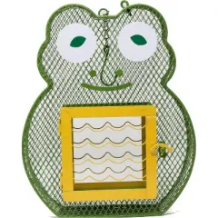 Heath Outdoor Products Frog Suet and Seed Feeder - Green/Yellow