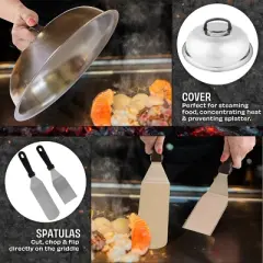 Home-Complete 28PC Griddle Accessories Set