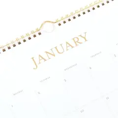 Sugar Paper Essentials 2024 Vertical Wall Calendar 15.125"x12" White