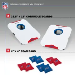 NFL Buffalo Bills All-Weather Travel Cornhole Set