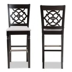 Set of 2 Alexandra Barstool - Baxton Studio