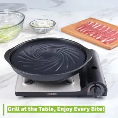 TECHEF True Grill Pan - Stovetop Smokeless Grill Pan