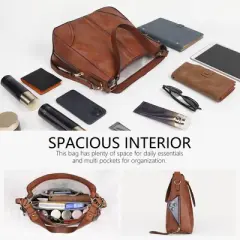 Hobo Crossbody Bags for Women Vegan Leather Purses and Handbags Bucket Bags Ladies Shoulder Purses for Everyday