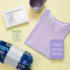 Pavilion Gift Company - Best Mom - 18 oz Latte Cup - Drinkware