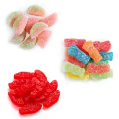 SOUR PATCH KIDS, Swedish Fish Treat Size Candy Bag - 80ct
