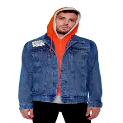Members Only Men's Chucky Hoodie Trucker Jacket