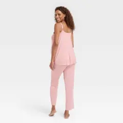 Drop Cup Nursing Maternity Pajama Set - Isabel Maternity by Ingrid & Isabel&trade; Pink