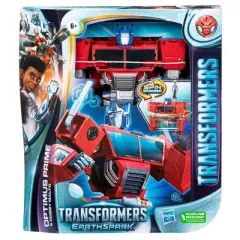 Transformers EarthSpark Spin Changer Optimus Prime and Robby Malto