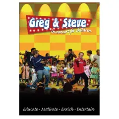Greg & Steve Productions Greg & Steve: Live in Concert for Children DVD