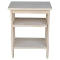 International Concepts Mission Printer Stand Unfinished