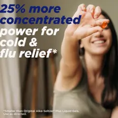 Alka-Seltzer Plus Cold & Flu Day & Night Liquigels Max Strength, 20 Ct