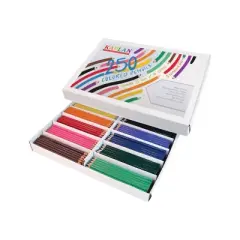 Kaplan Early Learning Colored Pencils Class Pack  - 250 Per Box
