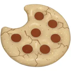 Swimline 60" Inflatable Cookie Shaped Novelty Swimming Pool Floating Raft - Brown