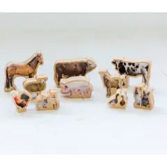 The Freckled Frog My Farm Animals, Set of 10