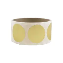 JAM Paper Circle Round Label Wafer Seals w/Serrated Edges 0.75" Diameter Gold 2263765