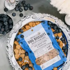 Dexypaws Peanut Butter & Blueberry Dog Biscuits 12oz &ndash; Natural