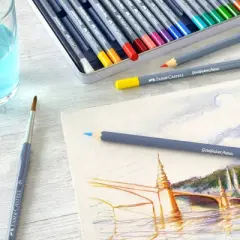 Faber-Castell 36ct Goldfaber Watercolor Pencil Tin
