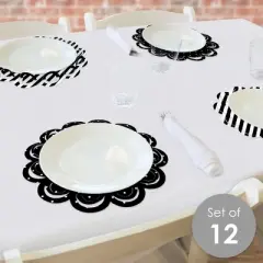 Big Dot of Happiness Happy Retirement - Retirement Party Round Table Decorations - Paper Chargers - Place Setting For 12