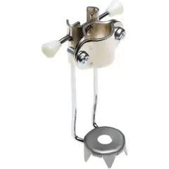 DMI Retractable 5 Prong Attachment Tip for Snow and Ice to Assist with Grip, can be Used on Canes, Crutches or Walkers, 1 Each