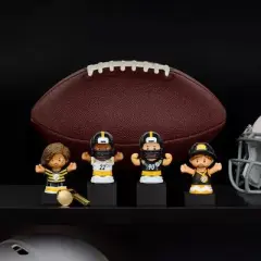 Fisher Price Little People x NFL Collector Pittsburgh Steelers Figure 4-Pack