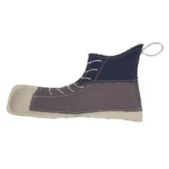 American Pet Supplies 10-Inch Eco-Friendly Shoe Canvas and Jute Dog Toy