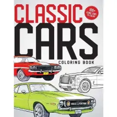 Classic Cars Coloring Book - (Dover Planes Trains Automobiles Coloring) by  Bruce LaFontaine (Paperback)
