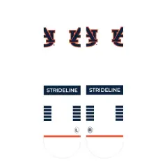 NCAA Auburn Tigers Premium Knit Crew Socks - White