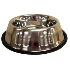 Indipets Non-Tip Stainless Steel Bowl
