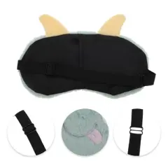 Unique Bargains Portable Monster Sleep Mask Green 1 Pc