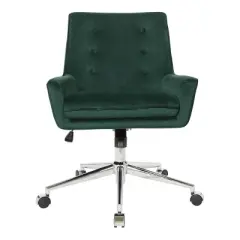 Quinn Office Chair with Chrome Base - OSP Home Furnishings