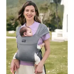 Momcozy Portable Baby Carrier - Gray