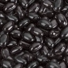 Howe Black Licorice Jelly Beans, Four 19-oz Bags of Jumbo Jelly Beans, Four 19 oz bags