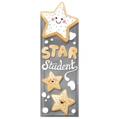 Eureka&reg; Star Cookies Sugar Cookie Scented Bookmarks, 24 Per Pack, 3 Packs