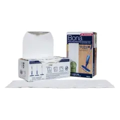 Bona Heavy Duty Multi-Surface Floor Cleaner Spray Moping Pads Refill - 10ct