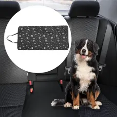 Unique Bargains Durable Bone Paw Pattern Car Seat Cover 1 Pc