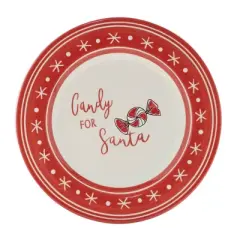 Ceramic Santa Candy Plate (Set of 4)