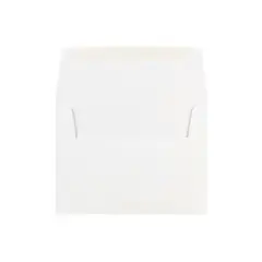 JAM Paper Gummed A7 Invitation Envelopes 7 1/4" x 5 1/4" Regular White 73767C