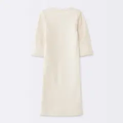 Baby 2pk Cotton Gown - Cloud Island&trade; Khaki Preemie