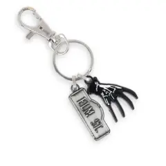 SalesOne LLC A Nightmare On Elm Street Sign and Freddy Glove Heavy Duty Metal Car Keychain