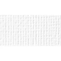American Crafts Textured Cardstock Pack 12"X12" 60/Pkg-Solid White