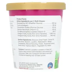 NaturVet Glucosamine DS, Maintenance Joint Care + Chondroitin, For Dogs & Cats, Level 1, 70 Soft Chews, 5.4 oz (154 g)