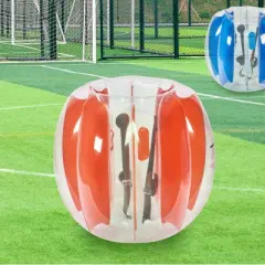 VEVOR Inflatable Bumper Balls 2-Pack, 3FT/0.9M Body Sumo Zorb Balls for Kids & Teens, Durable PVC Human Hamster Bubble Balls